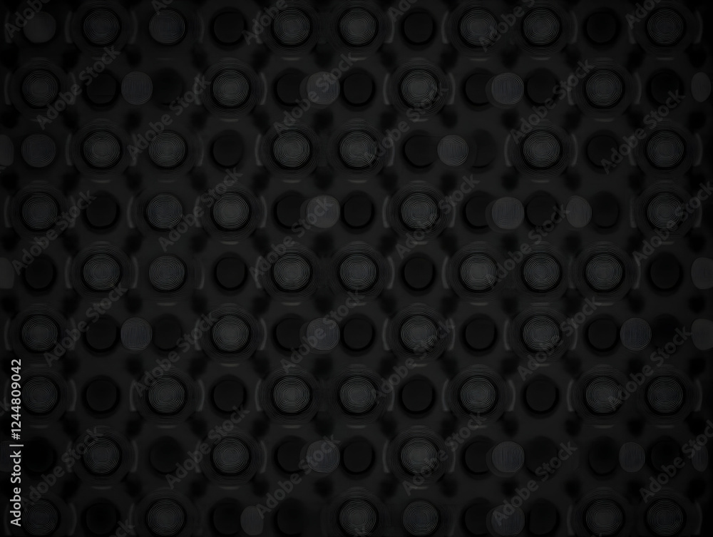 Aufkleber dark concentric circles pattern forms a textured background for graphic design