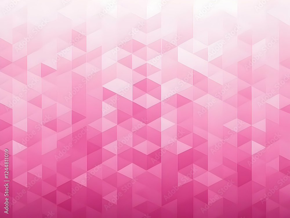 Poster pink abstract triangular geometric background creates a modern and stylish look