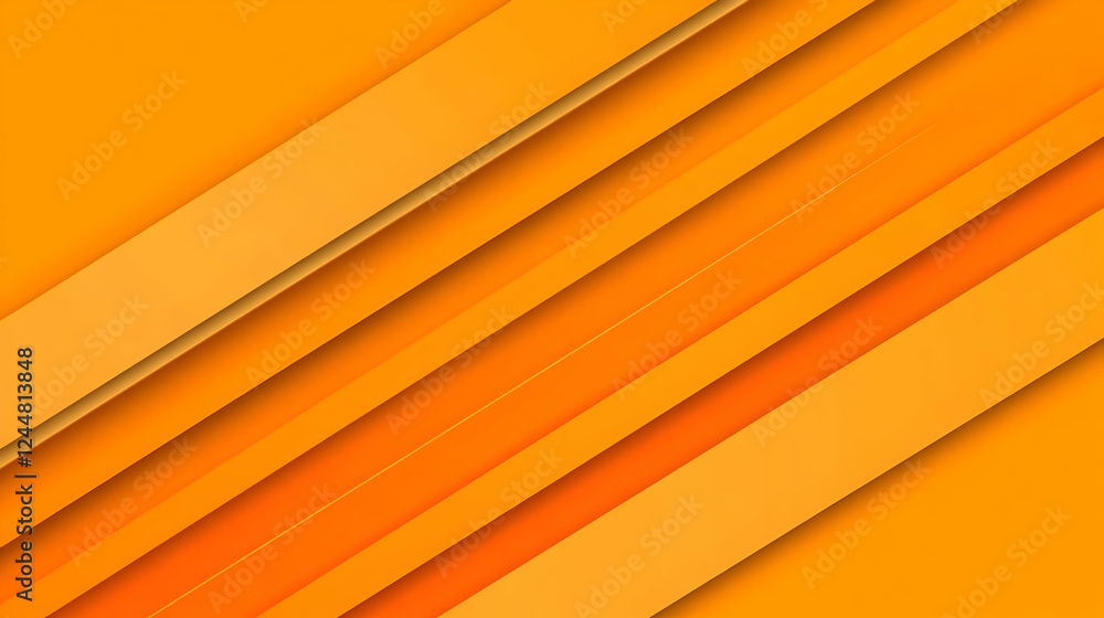 Poster abstract orange diagonal stripes background creates dynamic visual interest smoothly