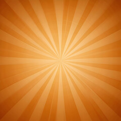 Orange Sunburst Background Creates a Dynamic and Vibrant Visual Experience with Radial Lines