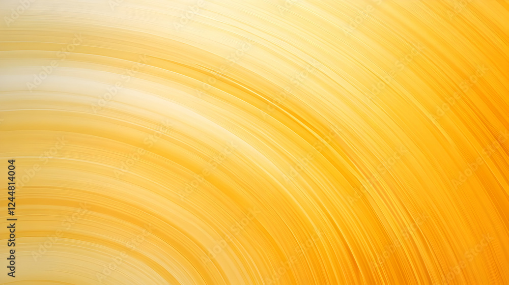 Poster abstract yellow background creates a smooth, gradient effect with concentric lines