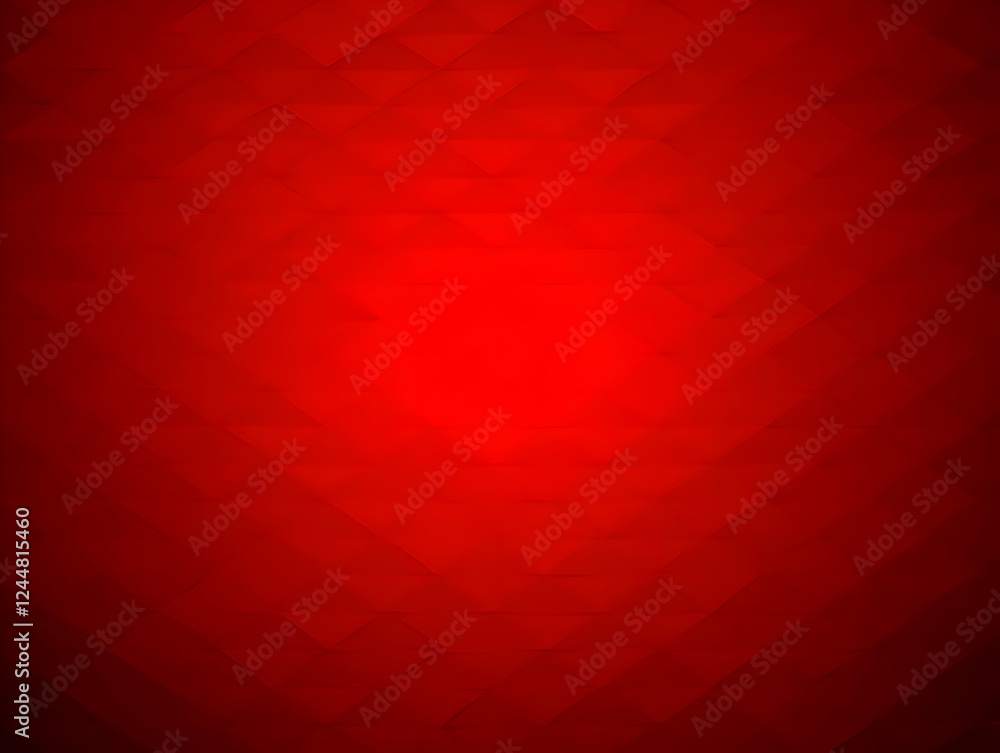 Poster red abstract background creates geometric shapes with subtle light effect and dark gradient