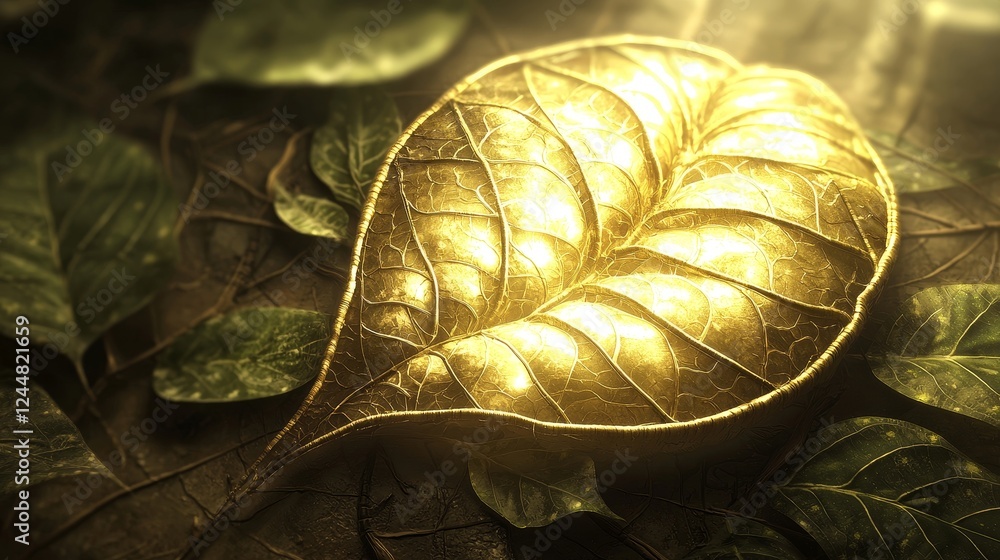 Poster dynamic visual storytelling of photosynthetic processes in nature