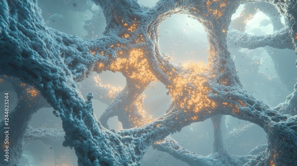 Poster energetic visual exploration of microbial processes in abstract environment