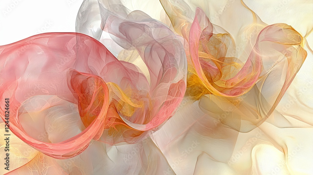 Poster ethereal representations of bioinformatics and network visualizations