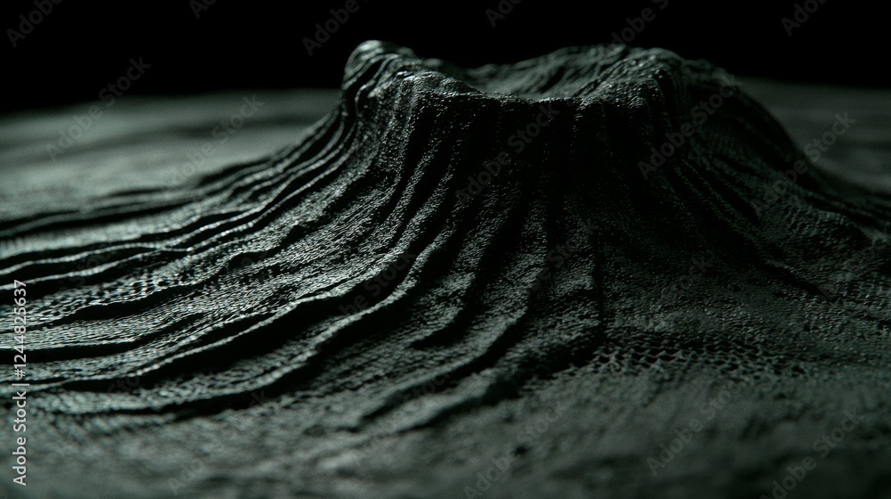 Poster abstract fluid visuals representing enzyme functions and biological concepts