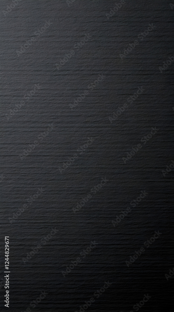 Poster dark textured surface with subtle horizontal lines creates a moody background