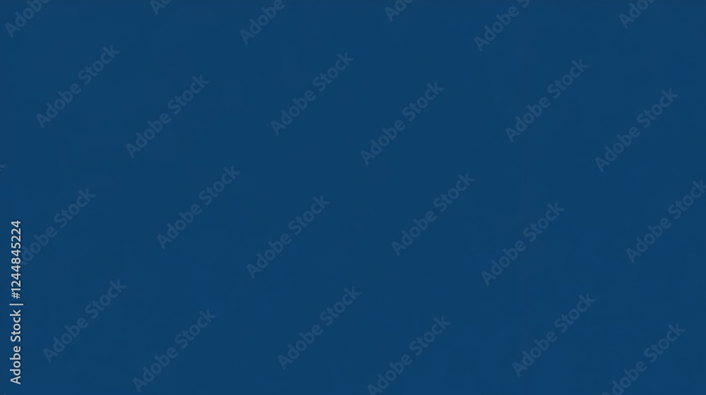 Poster solid deep blue background creates a moody and serene atmosphere with subtle texture.