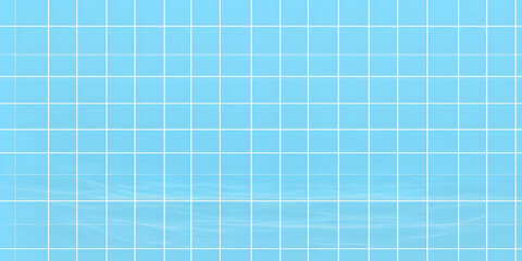 Light Blue Square Tile Background Creates a Clean and Modern Aesthetic with Subtle Texture.