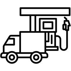Gas Station Icon