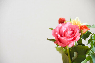 カラフルな花束