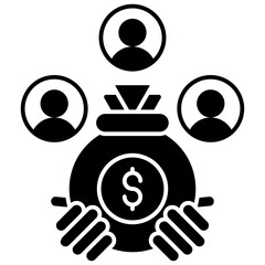 Crowdfunding Icon