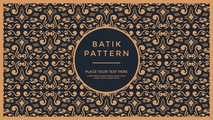 Batik Pattern Background