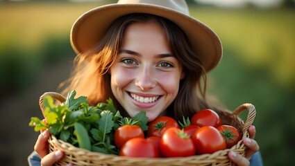 Fresh produce and a farmer&rsquo;s warmth blend in a stunning display of authenticity.