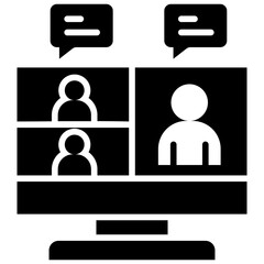 Video Conference Icon