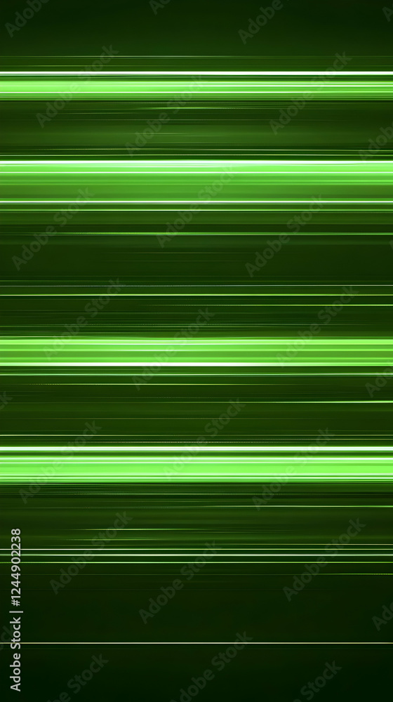 Poster abstract green horizontal lines background creates a dynamic and vibrant visual.