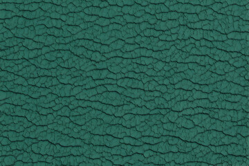 Teal Cracked Surface Texture Background Displays Detailed Cracks and a Rough Appearance