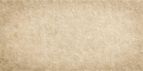 Fototapeta premium High-resolution image of textured beige paper with subtle vertical lines showing natural fiber and aging