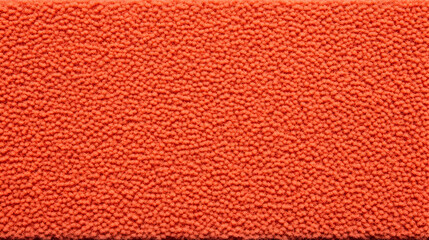 Fototapeta premium Close-up of textured orange fabric reveals a detailed, uniformly bumpy surface perfect for design backgrounds.