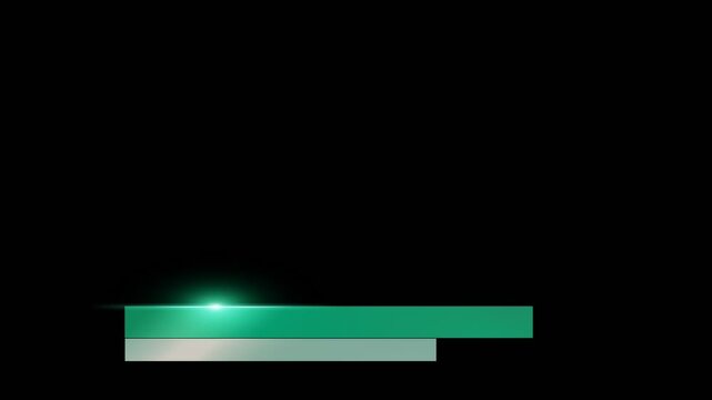 Lower third animation alpha channel