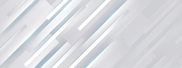 Obraz premium white and grey gradient geometric background perfect for modern presentations, artistic designs, or digital projects