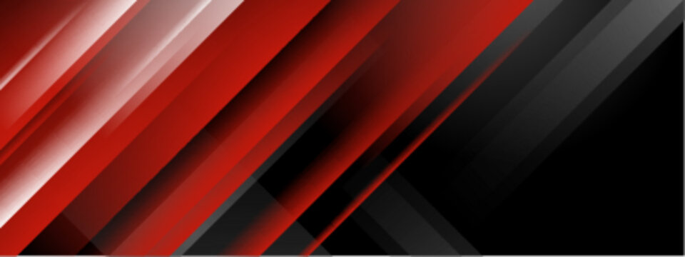 red and black gradient geometric background with dynamic design style, ideal for modern presentations, digital artwork, and web design layouts, showcasing sleek lines and dynamic contrast.