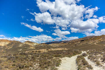 Bannockburn Canyon, near Cromwell, in Otago, New Zealand.