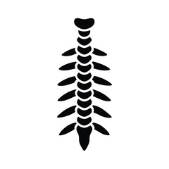 Spine Human Graphic Icon High Quality Medical and Anatomy Illustrations for Creative Projects