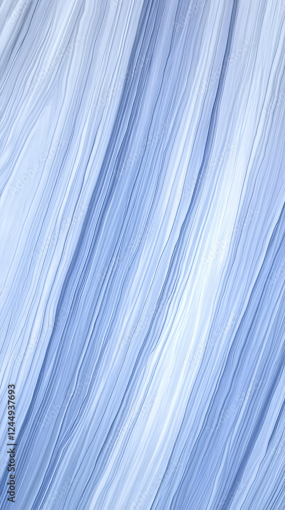 Poster abstract blue and white diagonal wavy lines background texture creates a smooth and flowing visual