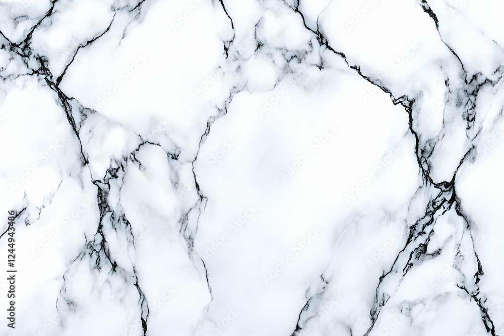 Poster white marble texture background displays elegant veins and patterns seamlessly.