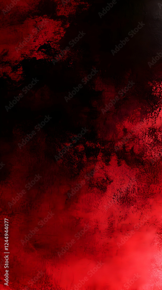 Poster Dark Red and Black Abstract Background Texture Creates Dramatic Mood with Subtle Light and Shadow