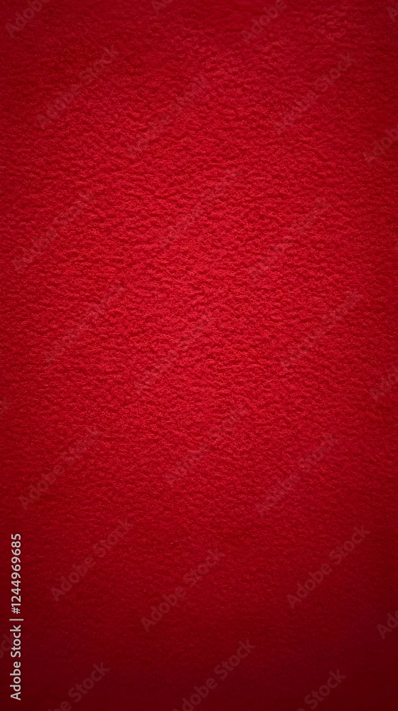 Poster red textured background creates a visually appealing backdrop with subtle variations in tone