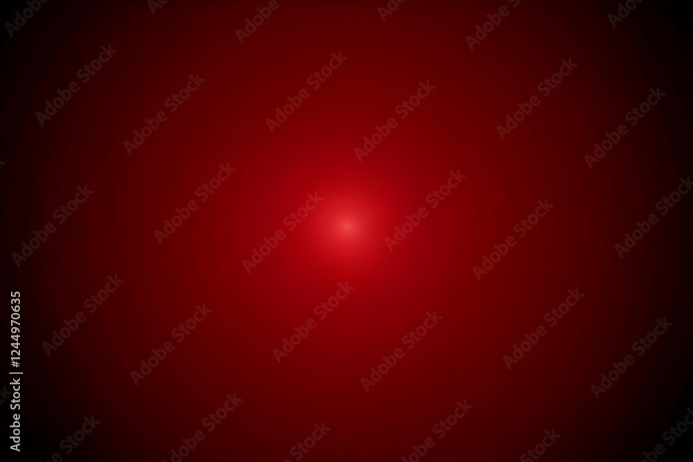 Poster abstract red background creates a smooth gradient with a bright center glow