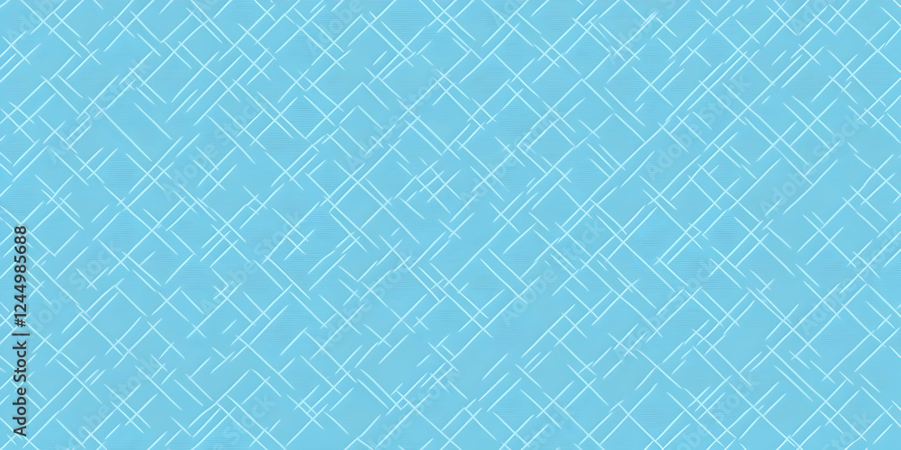 Aufkleber abstract blue background features intersecting white lines creating a diamond pattern with subtle te