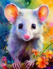 Niedliches Opossum