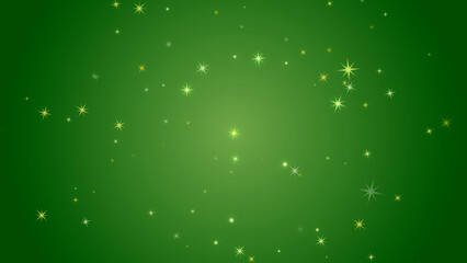 Sparkling light wallpaper (green)