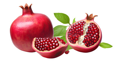 Assorted Fresh Fruits with Natural Colors and Realistic Textures, Ideal for Healthy Living Concepts, Culinary Designs, and Nutritional Promotions on Transparent Background