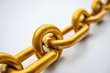 Obraz premium Value Chain Supply Chain