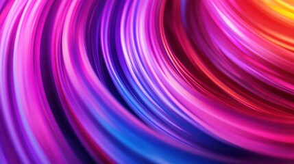 A vibrant swirl of colors, blending purples, blues, and yellows, creating a dynamic and energetic abstract pattern.