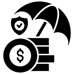Obraz premium Insurance Icon