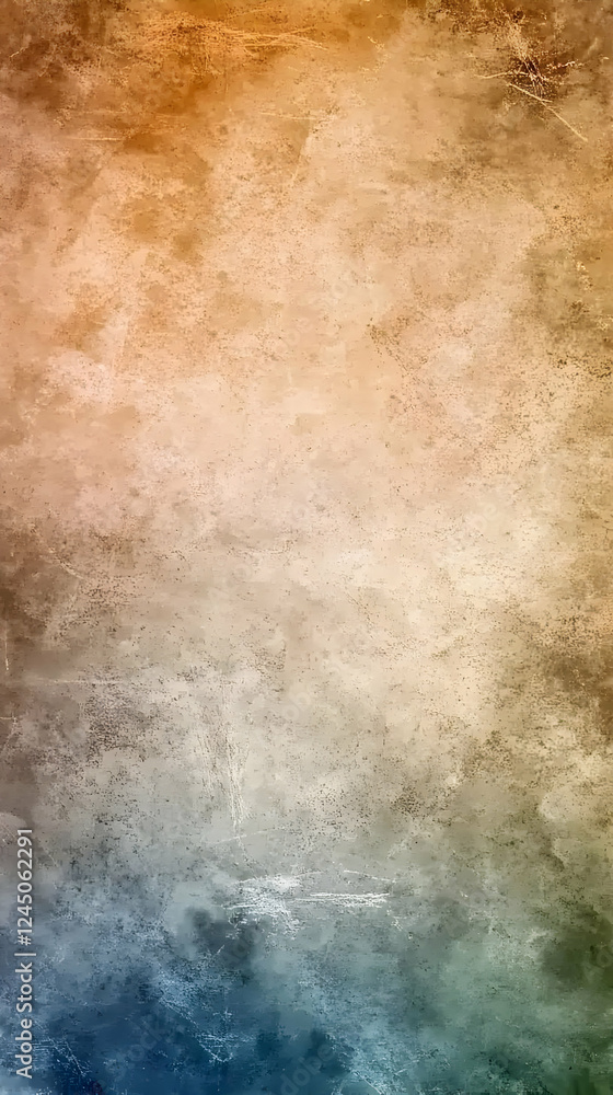 Poster abstract background texture creates a gradient effect with subtle scratches and color variations.