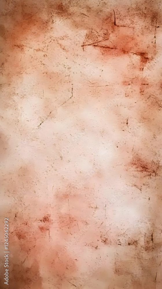 Poster abstract background displays subtle pink and brown hues with textured surface and soft lighting.