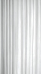 Obraz premium White Sheer Curtains Gently Filter Soft Light, Creating a Serene Ambiance in a Room with Elegance.