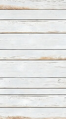 Naklejka premium Whitewashed Wooden Planks Form a Rustic Backdrop with Natural Wood Grain Texture