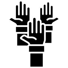 Raise Hand Icon