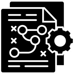 Obraz premium Strategy Icon