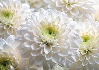Macro Photography White Flowers, Pure White Bloom, Closeup Floral Images, White Background, Botanical Detail, Delicate Petals, High Resolution Flower Photo