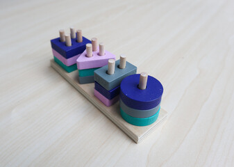 background, baby, isolated, wood, construction, concept, white, education, child, geometric, kid,...
