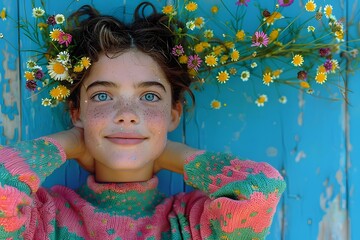 Beautiful young woman getting spa treatment.