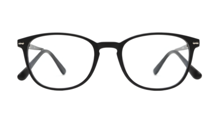 glasses on white background PNG 